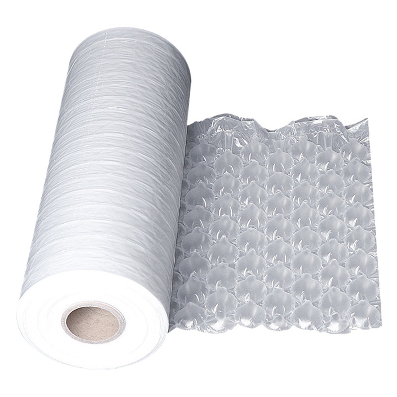 Película de calabaza película inflable buffer a prueba de golpes rollo de película de burbujas engrosada bolsa de llenado de espuma Express película de embalaje almohadilla de burbuja