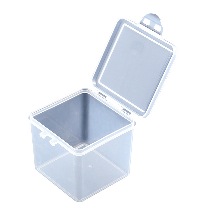 Caja de accesorios impermeables Caja de plástico Caja transparente Caja de herramientas Caja de peces Caja de pequeñas piezas Caja de ganchos de pesca