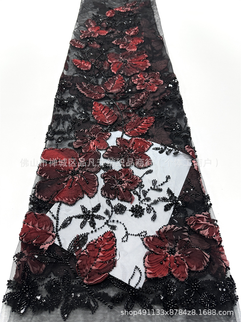 Elegante vestido de fiesta de moda vestido de cena vestido de cheongsam nuevo bordado fábrica de flores al por mayor spot