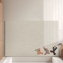 入户门丝圈地垫纯色极简风地门厅玄关门口脚垫子耐脏防滑垫地毯