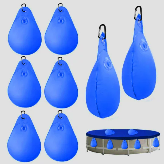 Spot Cross-Border Winter Floor Swimming Pool Cover Hanging Bag Swimming Pool Weight Bag Water Drop Rectangular Round Swimming Pool Cover