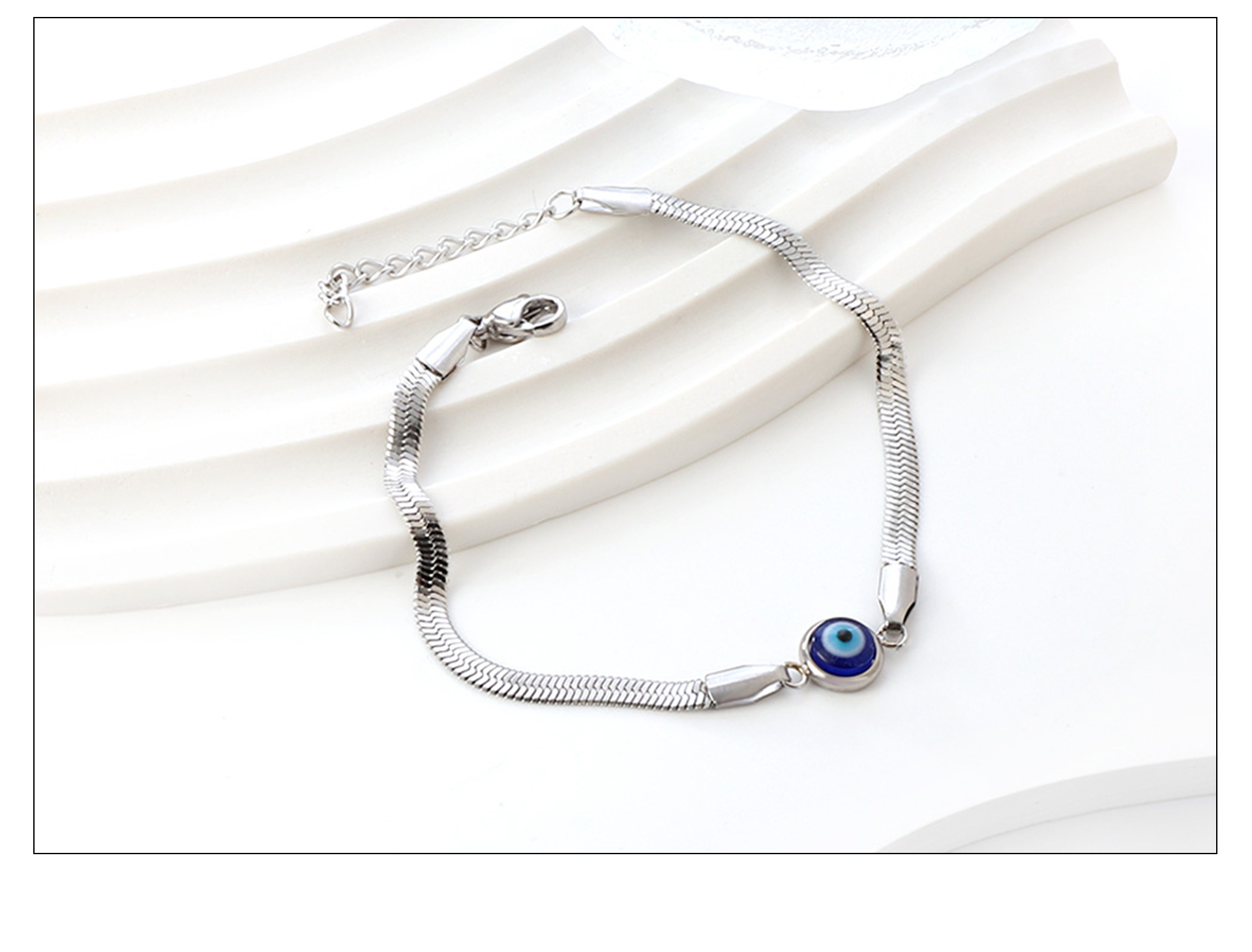 Fashion Eye Stainless Steel Plating Bracelets 1 Piece