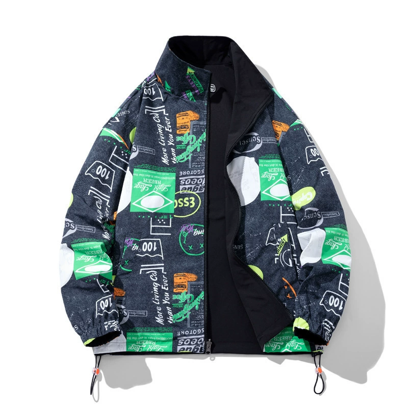Men's double-sided universal spring jacket, trend of season, high-quality style