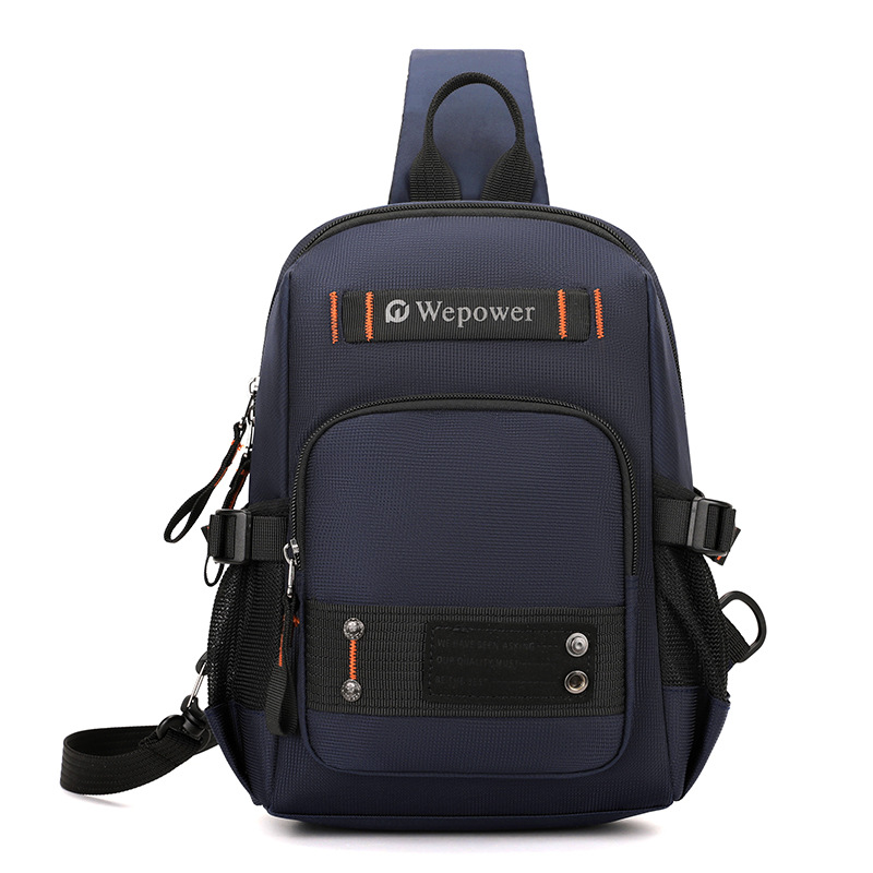WEPOWER nuevo tipo de gran capacidad de viaje diario portátil mochila de hombro funcional bolso de pecho práctico