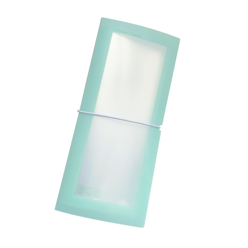 Macaron serie almacenamiento libro mano cuenta pegatinas coreano Goo tarjeta pegatinas colección álbum al por mayor