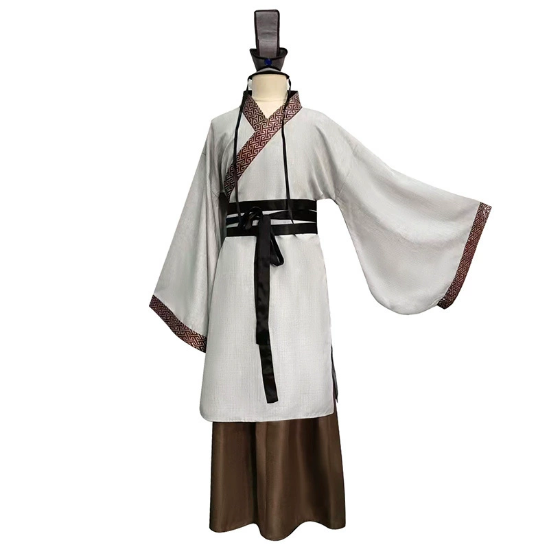 Древняя частная школа, мастер Конг Лаосу, канонический китайский Hanfu хлопок и Майнэр, кампания костюма взрослый обряд выступление