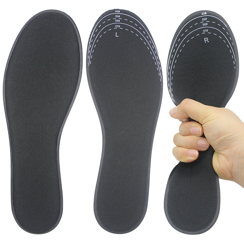 Губчатая стелька с эффектом памяти с медленным отскоком, нескользящая Мягкая U-образная подушка, амортизирующая EVA, дышащая Спортивная полная подушка, можно разрезать стельку