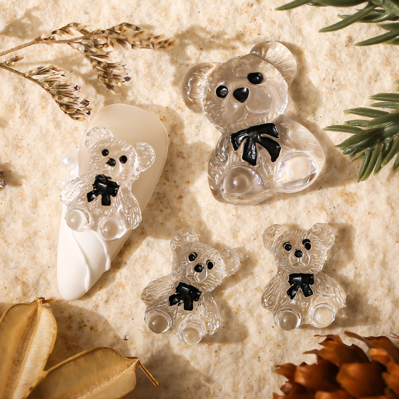Temu Winnie the Pooh Nail Accessories Transparent Black and White Frosted Stereo Cartoon Cute Resin Hairpin Earrings Decorative Diamonds Temu Winnie the Pooh Nail Accessories Transparent Black and White Frosted Stereo Cartoon Cute Resin Hairpin Earrings Decorative Diamonds