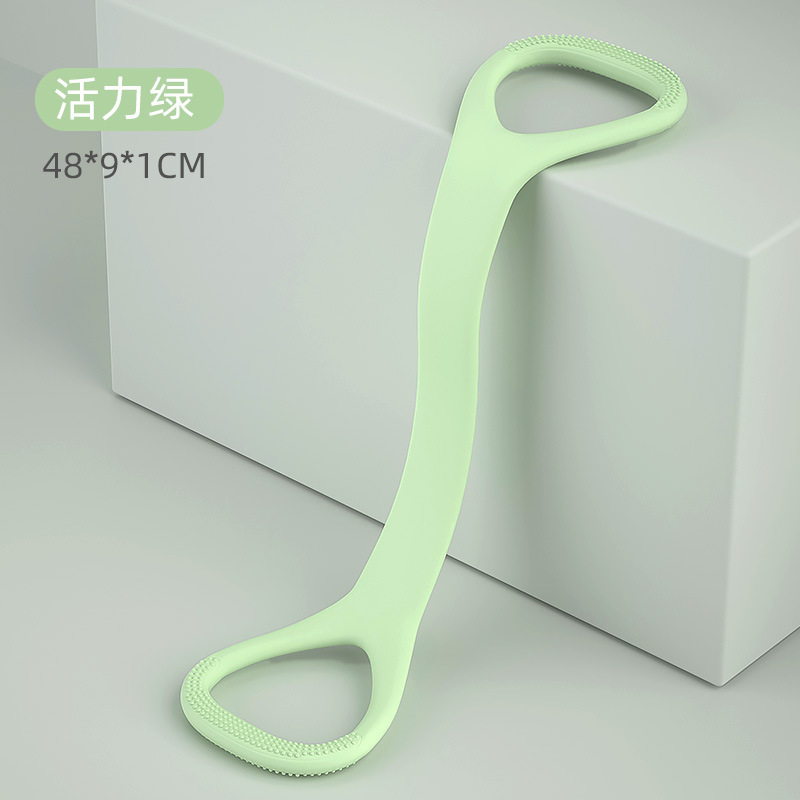 1字型エクササイズロープ 女性用 背筋開き 肩のトレーニング 背中痩せ ヨガストレッチベルト 背中TPEロープ 美背 肩の開き 美背|undefined