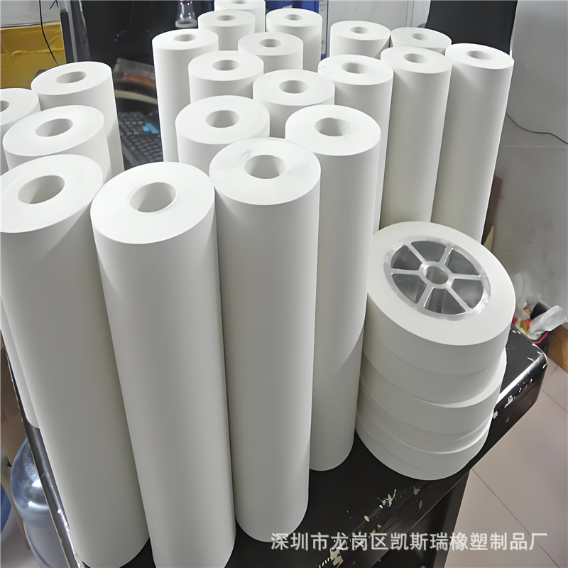 达州进口硅胶轮厂家 转印热滚头加工 转印胶棍裹覆胶大小