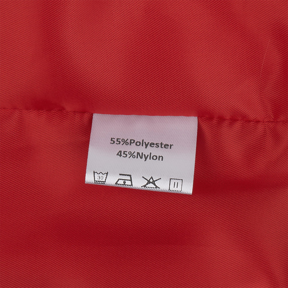 Áo khoác măng tô nữ dáng ngắn cổ đứng khóa kéo phong cách Âu Mỹ — Chất liệu: 55% Polyester, 45% Nylon, Có đủ size, trọng lượng: 320g, màu đỏ chi tiết 11