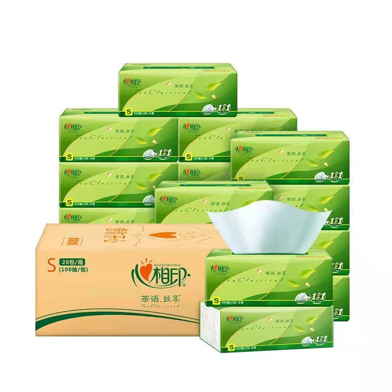 Heart of India tissue Full container 100 hygiene Facial tissue napkin household Affordable equipment Factory Wholesale