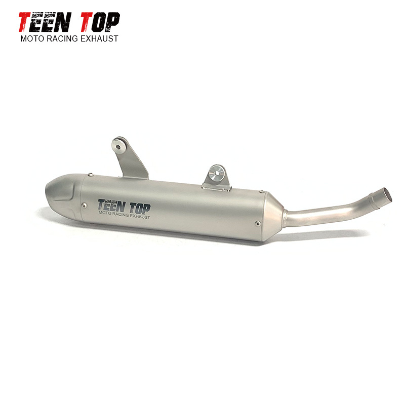 Suitable for Yamaha YZ125 YZ125X stainless steel full exhaust pipe for YZ125 two-stroke motorcycle 2022 model
