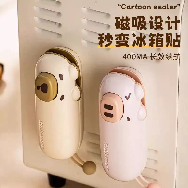 Sealing machine seals small household mini portable plastic sealing machine new plastic bag hand-pressed sealing snack artifact