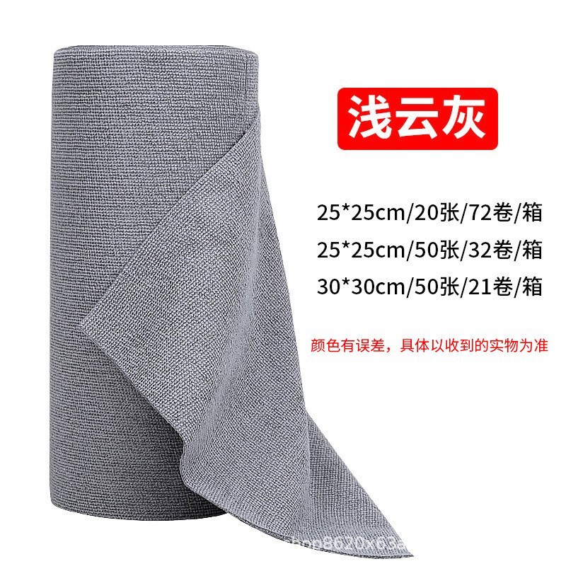 ロール式ポイントカット手で切れるふきん、キッチン用食器洗い、吸水性、床をこすりにくい、油汚れに強い、乾湿両用、便利な多目的布|undefined