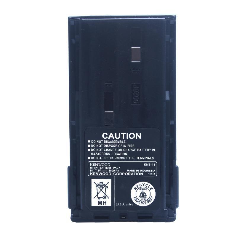 Jianwu TK-278/278g/378g/2107/3107c2 walkie-talkie batería de litio KNB-14L batería adaptación