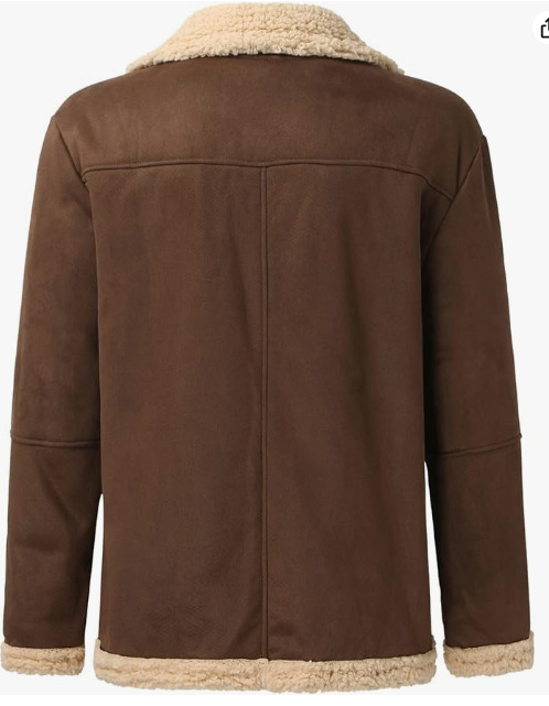 Giacca in pelle e velluto da uomo con imbottitura in pelliccia_voghion.com