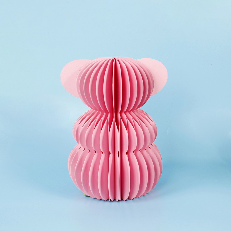 Honeycomb osos decoración fiesta de cumpleaños bebé baño decoración de mesa boda fiesta familiar decoración de mesa de abeja