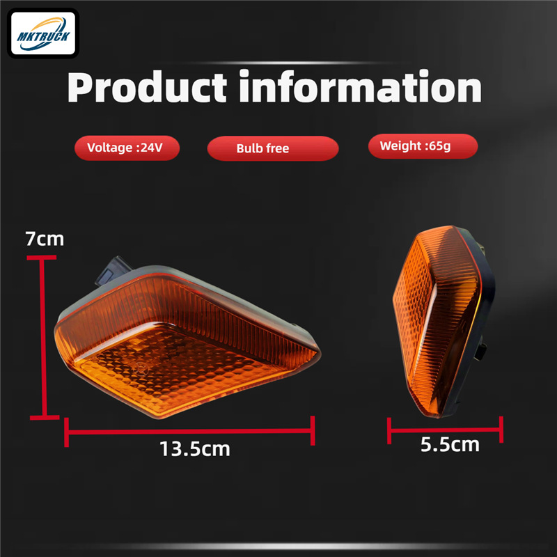 Aplicable a Actros Truck Steering Light Mercedes MP4 Side Signal Light Steering Signal Light Angle Light
