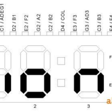 DL9603:2功能3.5/4位LCD时钟IC