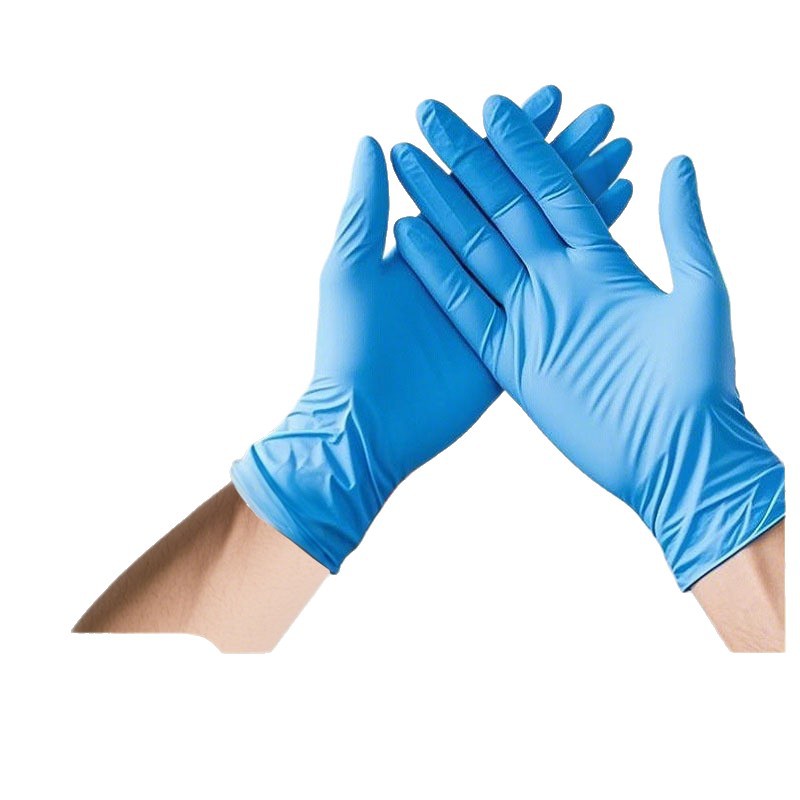 Alimentos desechables guantes de nitrile lavado de platos guantes de belleza Dingqing al por mayor un guante compuesto de cabello image 5