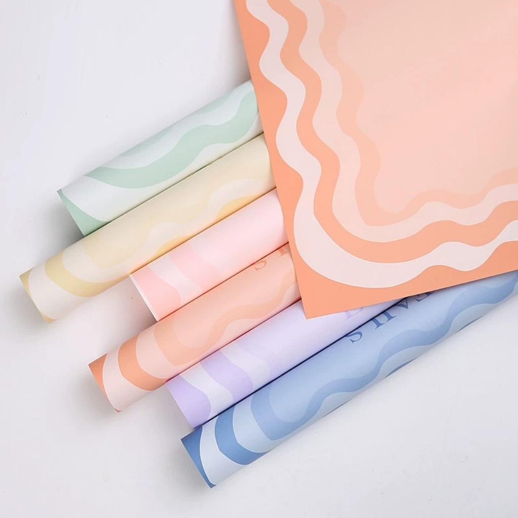 Fábrica de fiestas de flores nuevo día de San Valentín gran amor flor embalaje florista ramo embalaje papel de regalo embalaje