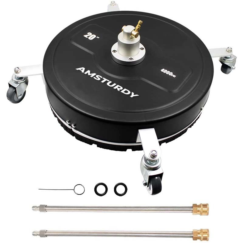 厂家批发移动路面清洗器20寸塑料洗地盘高压清洗机洗车机附件