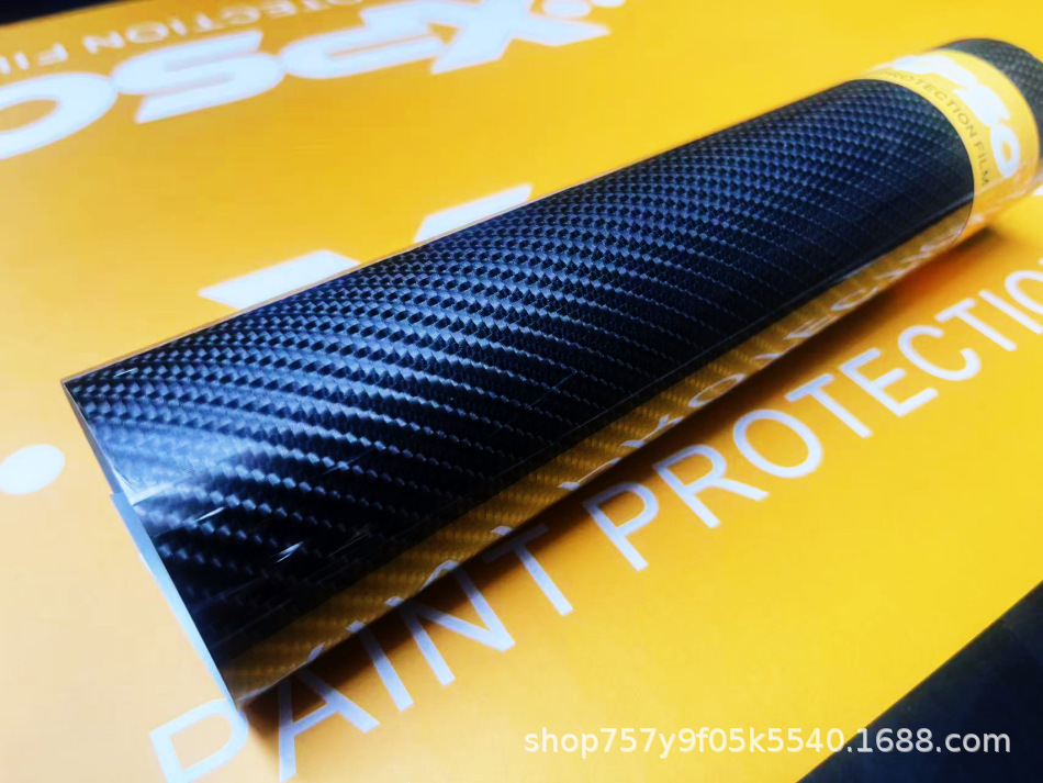 Car Carbon Fiber Film Imported Tpu Color Changing Film High Gloss 5D Paint Protective Film Carbon Fiber Self-Healing Film Ppf