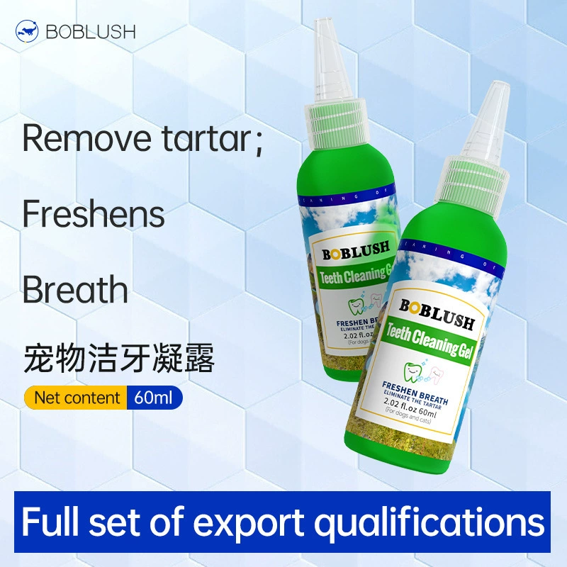 Чистящие зубы гель собаки кошки универсальная очистка рта неприятный запах изо рта для удаления камней и зубного камня растительная формула для свежего дыхания