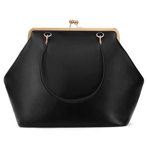 2026 Spring/Summer New Kiss Lock Bag Medium Size Top Handle Handbag Kiss Lock Shoulder Bag Handbag Wallet 2026 Spring/Summer New Kiss Lock Bag Medium Size Top Handle Handbag Kiss Lock Shoulder Bag Handbag Wallet