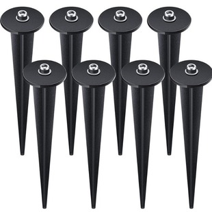 Outdoor tree light garden plug ground flood light bracket ground plug Rod solar mud Rod plug accessories factory wholesale