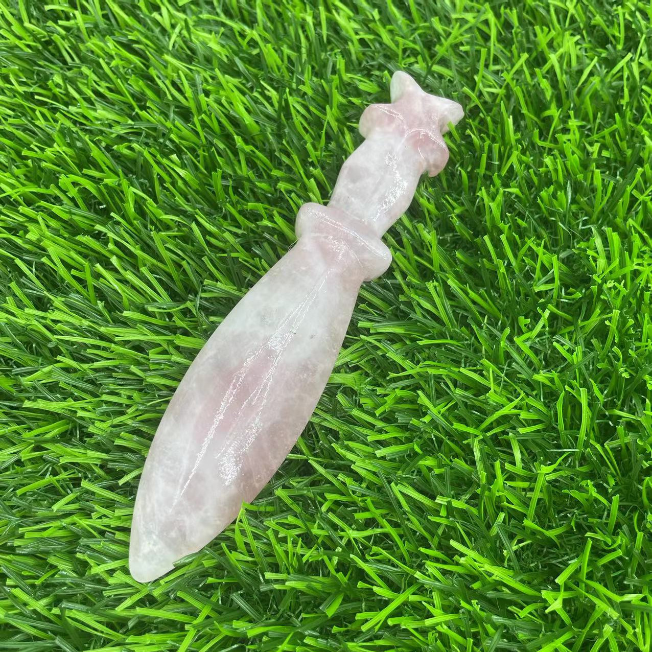 Casual Retro Dagger Natural Stone Ornaments Artificial Decorations display picture 2