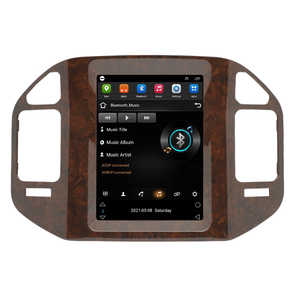 Aplicable a la pantalla grande del coche de la navegación del coche de 99-04 Mitsubishi Pajero V73