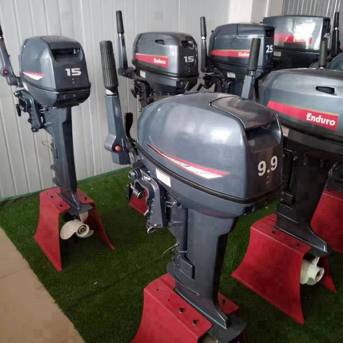 Hot-Selling Yamaha 2-Stroke 15Hp6B4 Gasoline Outboard Motor with Default Single Cylinder