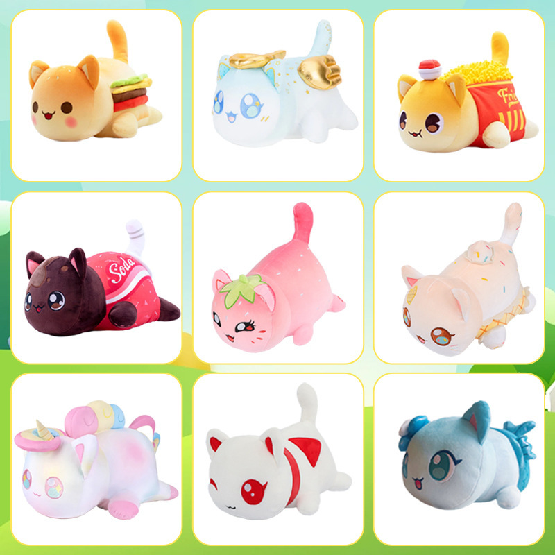 Cross-Border Hot-Selling Plush Doll Cat Pillow French Fries Burger Doll Soft Toy New Product Manufacturer Wholesale Sofa Cross-Border Hot-Selling Plush Doll Cat Pillow French Fries Burger Doll Soft Toy New Product Manufacturer Wholesale Sofa