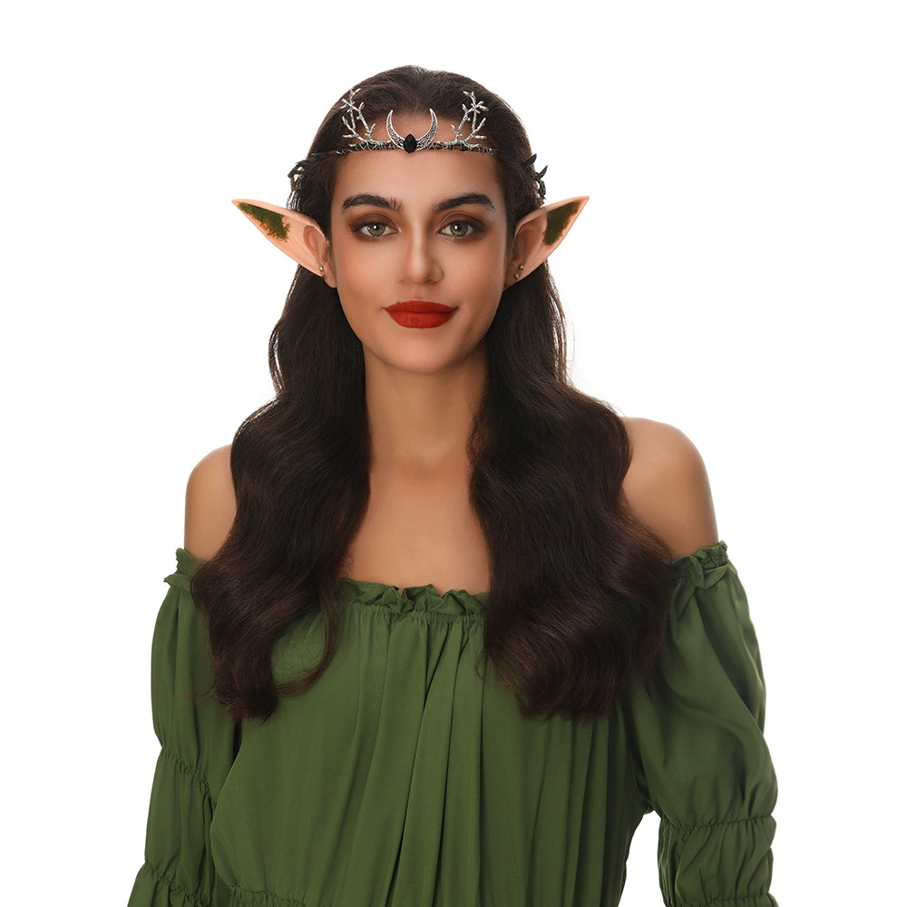 Внешняя торговля пятно Qingqiu лиса легенда тот же стиль ушной крючок древний стиль зажим для ушей длинная кисточка эльф серьги подвеска для бровей