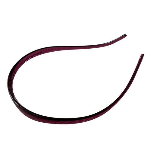 Japan and South Korea's new high-end, clear, non-slip, toothed glasses headband for going out, versatile, fine pressure hair headband, hair bundle
