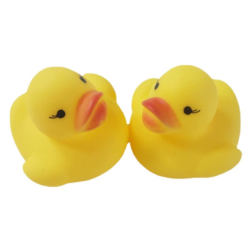 Ванна играя подарок магазина чая молока утки ванной комнаты бассейна игрушки утки звука щипка утки воды маленький желтого небольшой