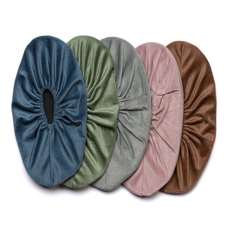 Velvet Shoe Covers for Home Use, Indoor Guest Use, Non-Slip, Reusable, Durable, Breathable, Suitable for Computer Rooms