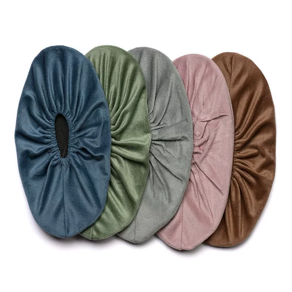 Velvet Shoe Covers for Home Use, Indoor Guest Use, Non-Slip, Reusable, Durable, Breathable, Suitable for Computer Rooms