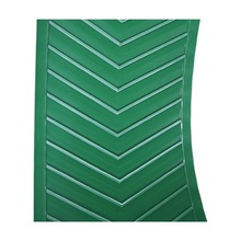 厂家供应绿色人字形输送带工业传动皮带PVC输送带传送带