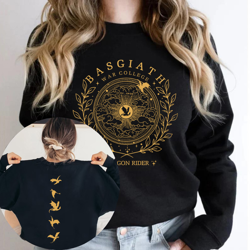 Basgiath War College 2-Sided Sweatshirt Fourth Wing Hoodie