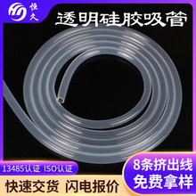 透明PVC软管工业高透明高拉力硅胶管可 耐高温饮水机抽水硅胶吸管