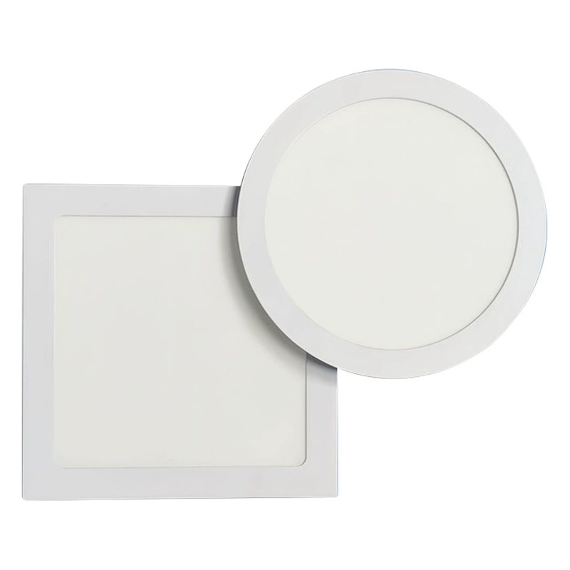 Высокояркая панель с широким давлением, круглый внешний светильник, встроенный скрытый квадратный светодиодный потолочный светильник с плоской панелью, потолочный светильник