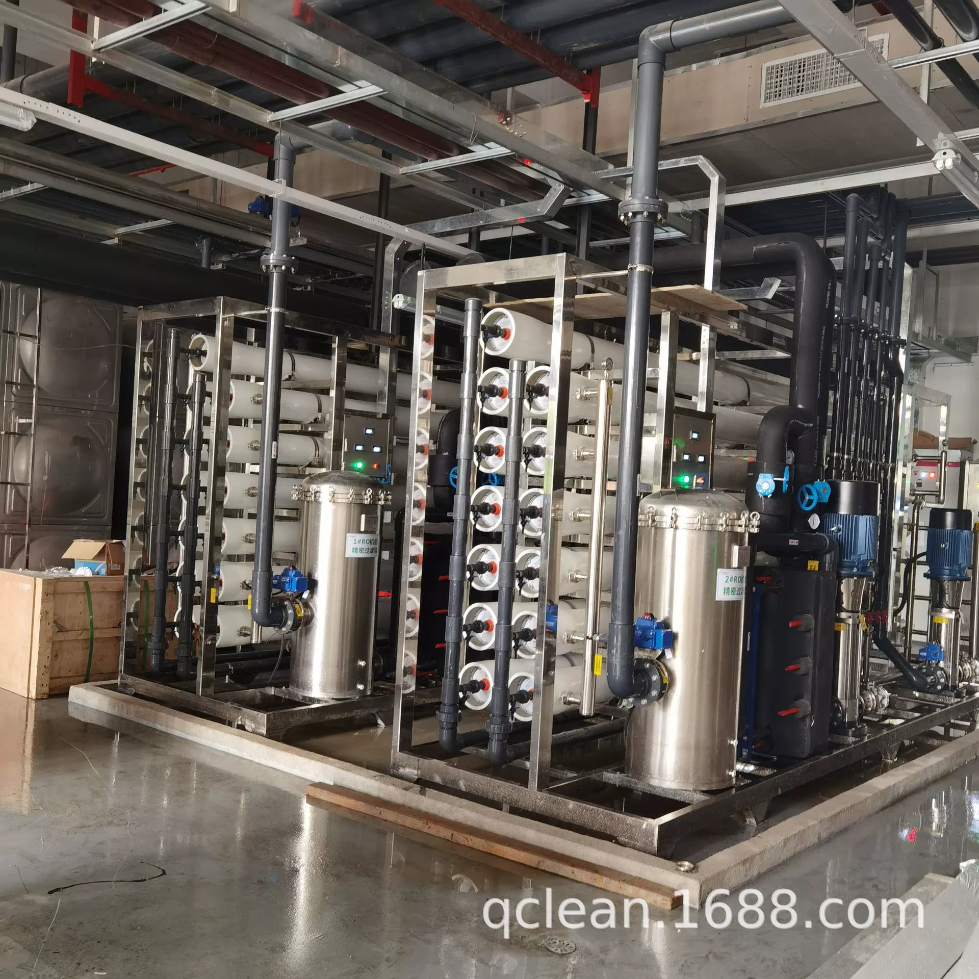 Большой сверхчистый водяной аппарат для эпитаксии карбида кремния специальное оборудование для сверхчистой воды для производства пластин