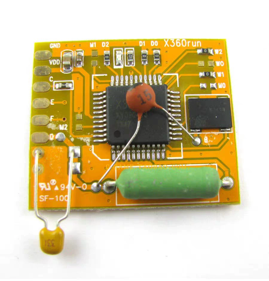 XT/X360Run: импровизированный чип IC, частота X360run v1.0, пульсовый IC
