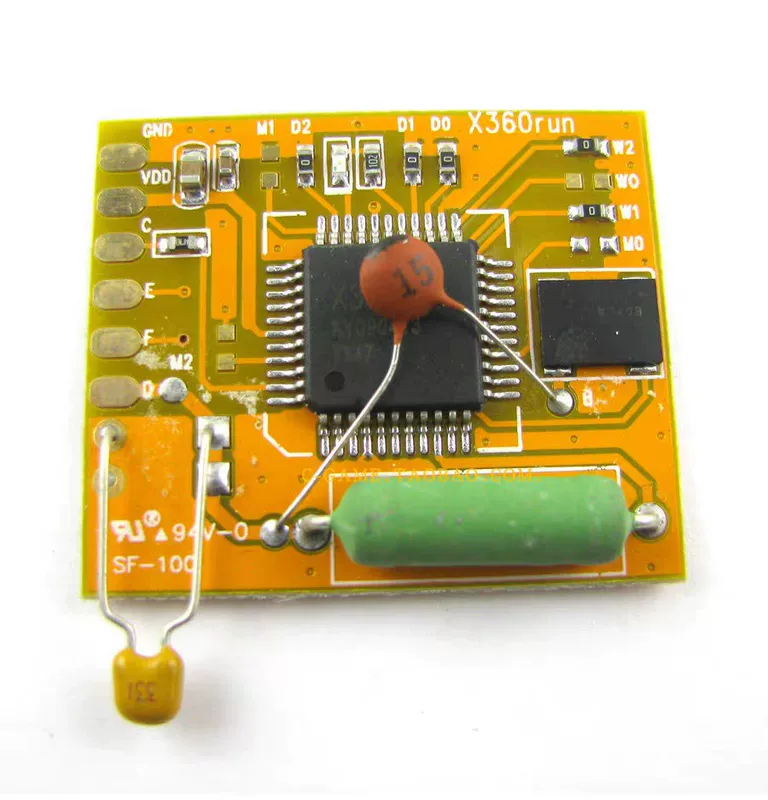 XT/X360Run: импровизированный чип IC, частота X360run v1.0, пульсовый IC