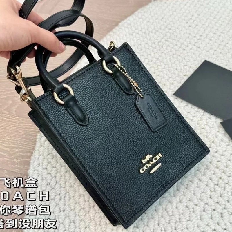 寇驰c家新款cally17迷你琴谱包老花满印手提斜挎包时尚托特女包包|undefined