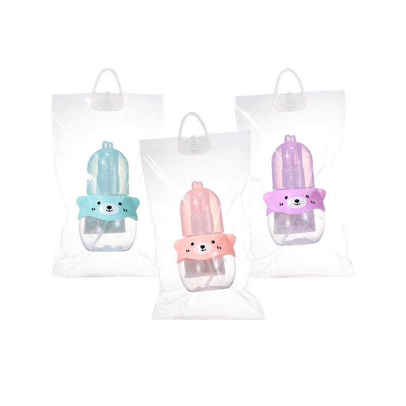 Ueno Ramila 70ml botella de spray de dibujos animados cosméticos sub-botella de viaje portátil botella vacía solo SY721