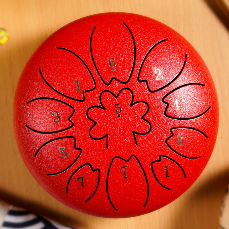 【6 inches 11 sounds】Cinnabar Red-Fu Rui